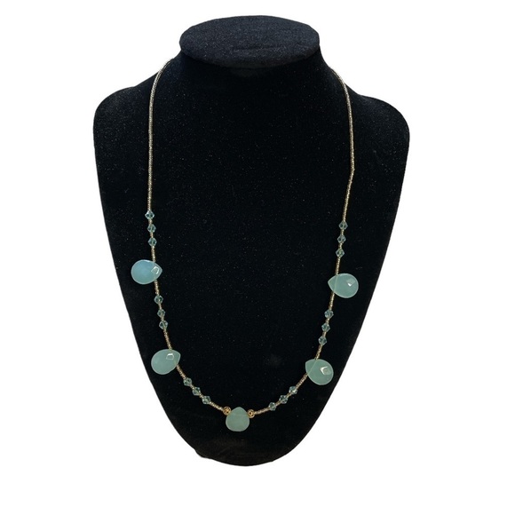 Beaded Necklace with Magnetic Clasp - Picture 1 of 10